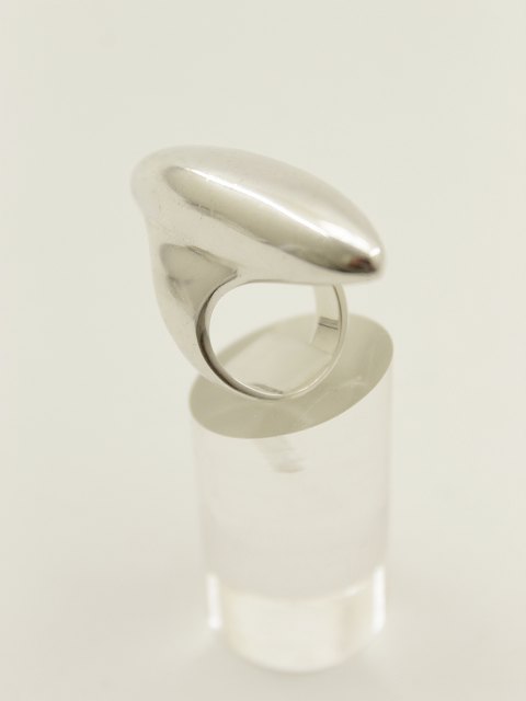 Georg Jensen sterling silver ring 54 sold