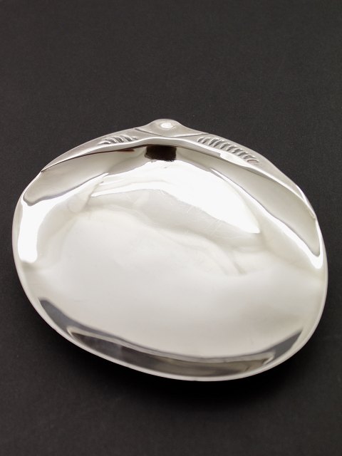 835 silver art deco plate