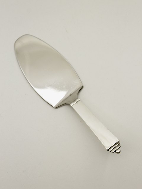 Georg Jensen pyramid cake spade sterling silver and steel