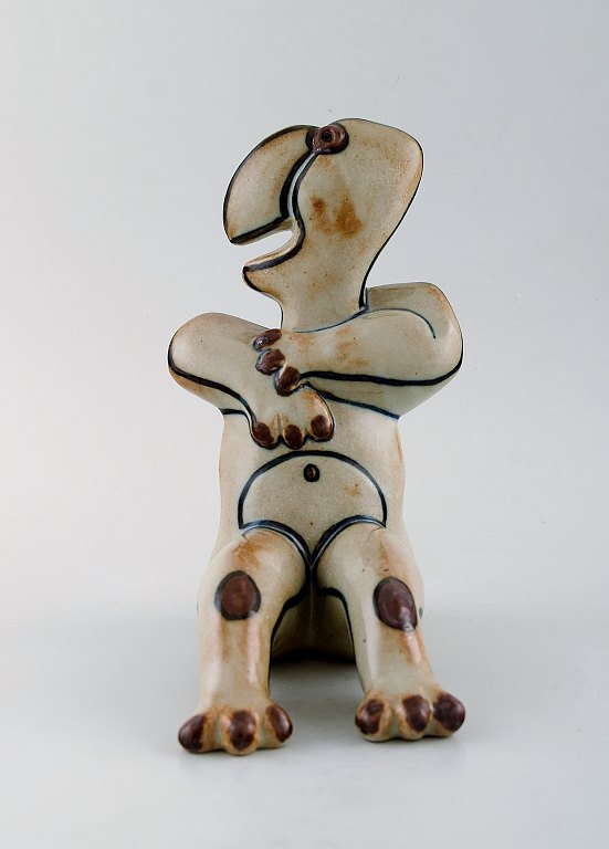 Steen Lykke Madsen for Bing & Grondahl / B & G. Fable figure in glazed 
stoneware. 1980