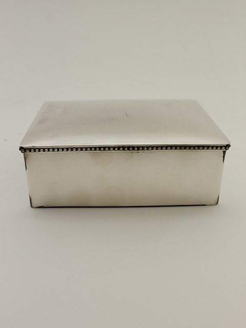 Silver cigar box