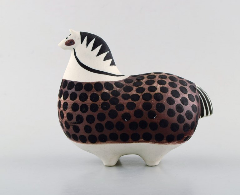 Rare Gustavsberg Studio Hand, horse by Stig Lindberg, Swedish ceramist.
