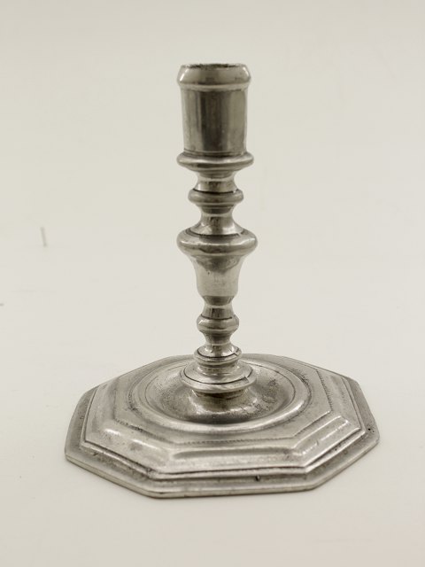 Pewter candlestick