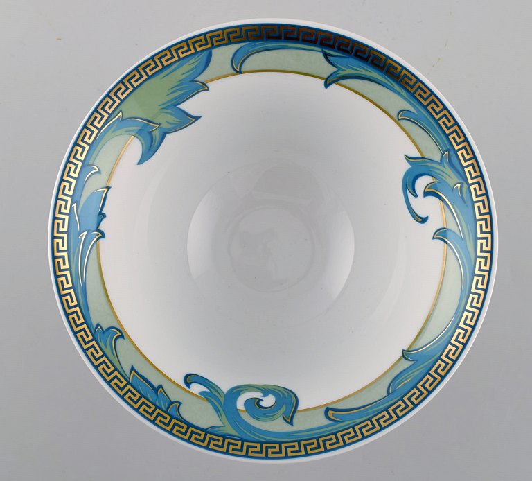 Gianni Versace for Rosenthal. "Arabesque" skål i porcelæn. Sent 1900-tallet. 
