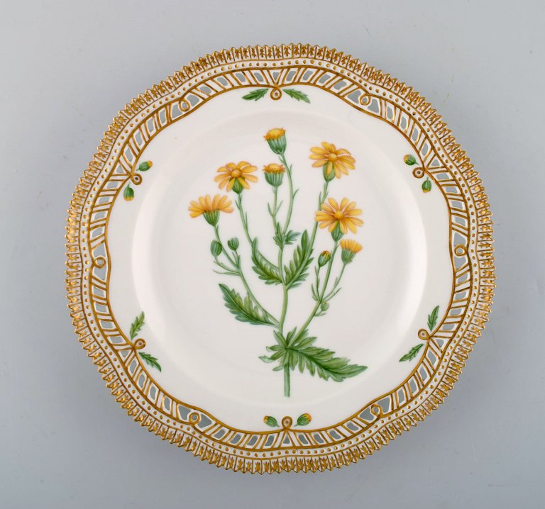 Royal Copenhagen Flora Danica openwork plate # 20/3554.
