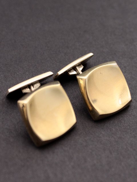 Gold plated sterling silver cufflinks