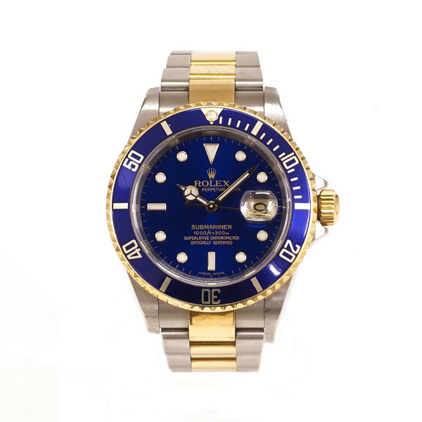 Rolex Submariner g/s ref. 16613. Year 2005. D: 40mm. With box and papers