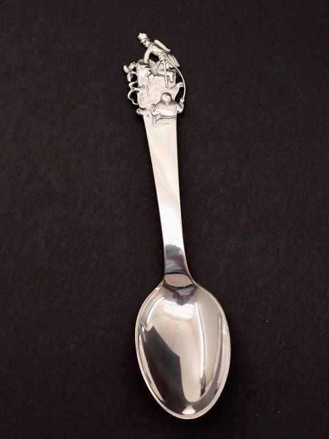 H C Andersen silver children spoon 14.5 cm. "The lighter".