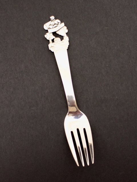 H C Andersen silver children fork sold