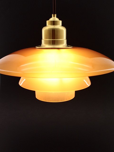 PH 3 1 / 2-3 ceiling pendant with amber glass "Limited Edition"