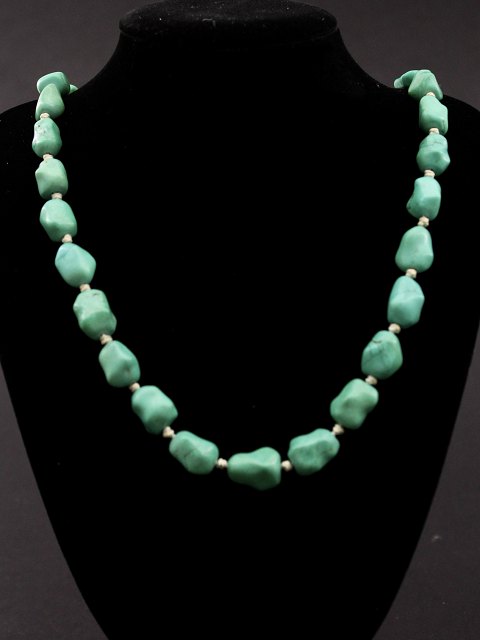 Necklace with turquoise