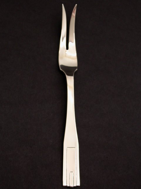Hans Hansen arve sølv nr. 11 silver carving fork