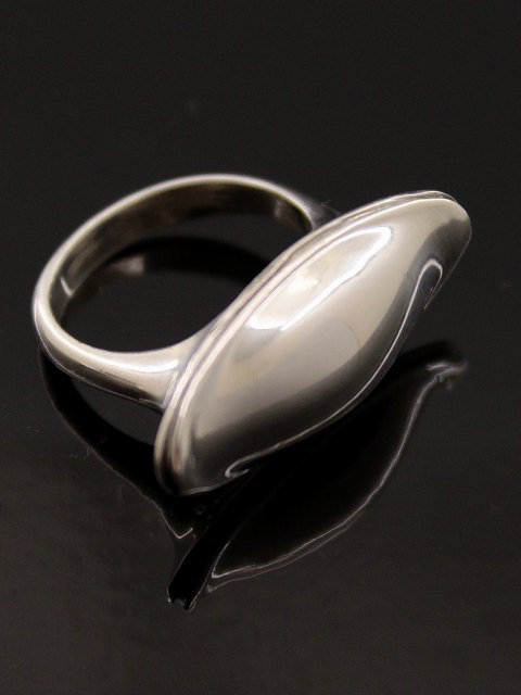 Georg Jensen design Henning Koppel fishing dish shaped iconic ring