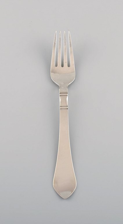 Georg Jensen Continental dinner fork in sterling silver. 10 pcs in stock.
