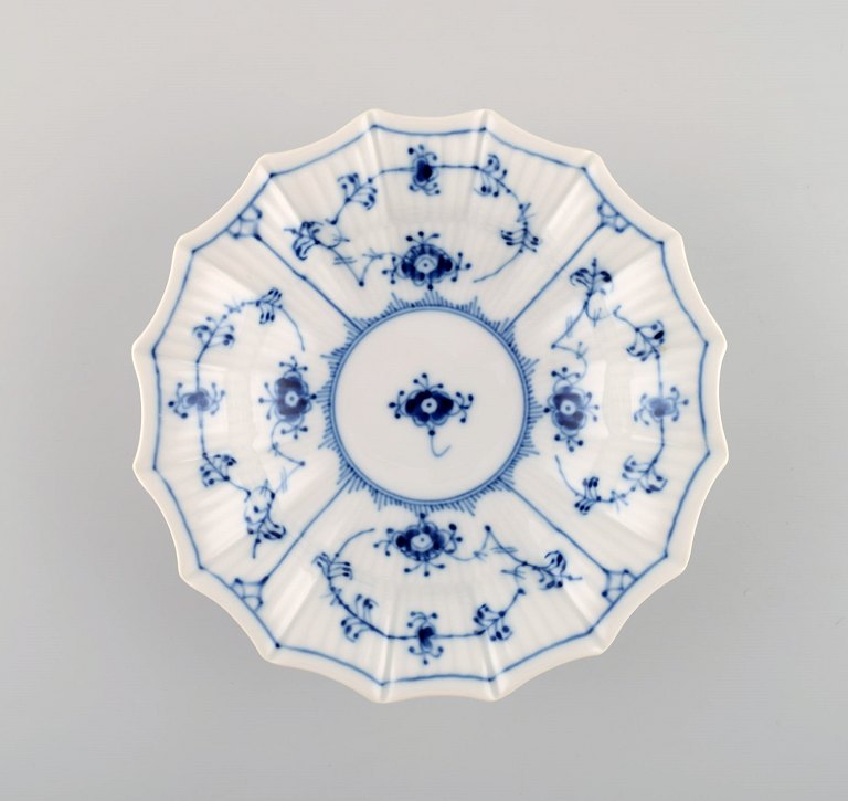 Royal Copenhagen Blue Fluted Plain bowl. Model number 1/141.
