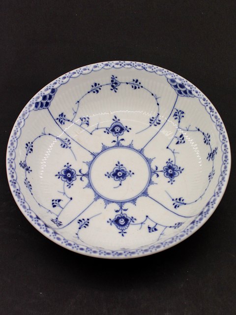 Blue fluted salad bowl 1/680