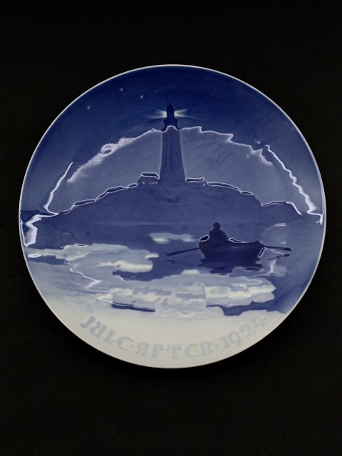 B&G Christmas plate 1924