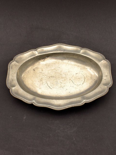 Pewter dish