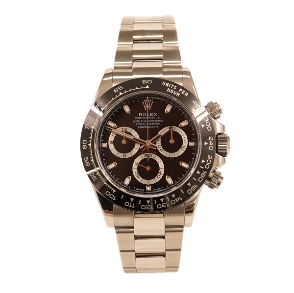 Rolex Daytona 116500LN, Stahl, mit Box und Zertifikat aus Dänemark. Verkauft am 
03.04.2018. D: 40mm