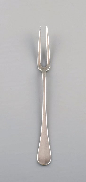 Kay Bojesen (1886-1958), Denmark. Cold meat fork in silver (830). 1920s / 30s.
