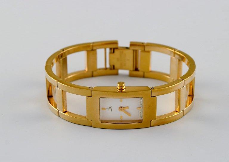 Classic Calvin Klein ladies wristwatch. Late 20th century.
