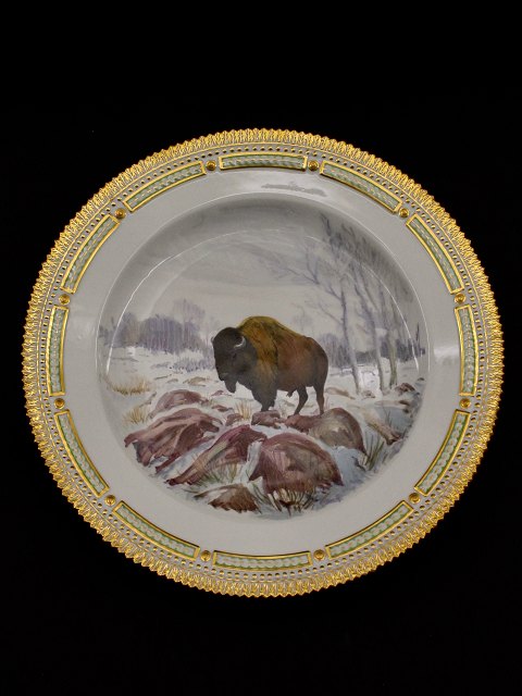 Flora Danica dinner plate