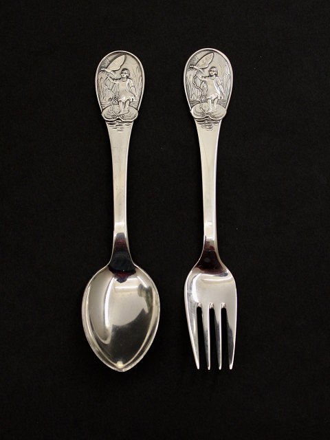 H C Andersen  spoon / fork