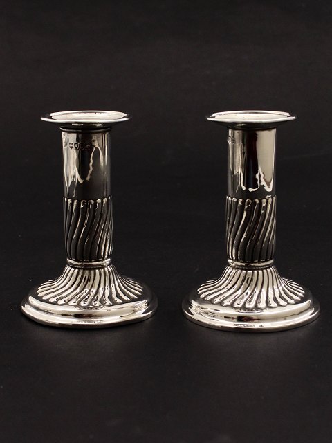 English sterling candlesticks