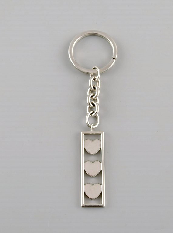 Tiffany & Company, New York. Keychain in sterling silver. 1970