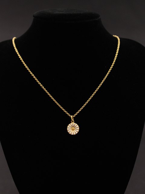 Silver chain with daisy