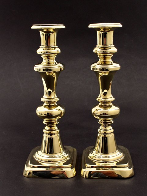 Brass candlesticks