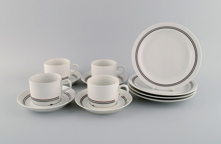 Rörstrand coffee service for four people. Swedish design, 1960s.
