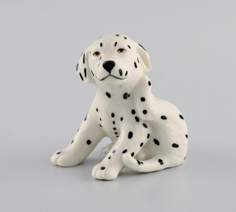 Allan Therkelsen for Royal Copenhagen. Porcelain figure. Dalmatian puppy. Model 
number 474.
