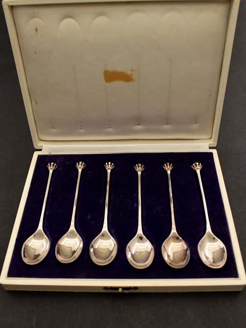 Crown silver teaspoons