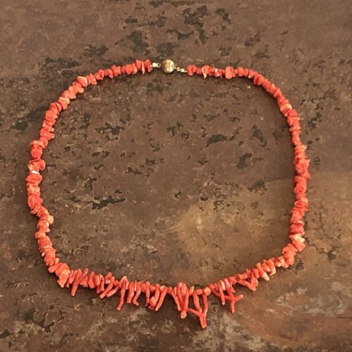 Vintage Coral necklace