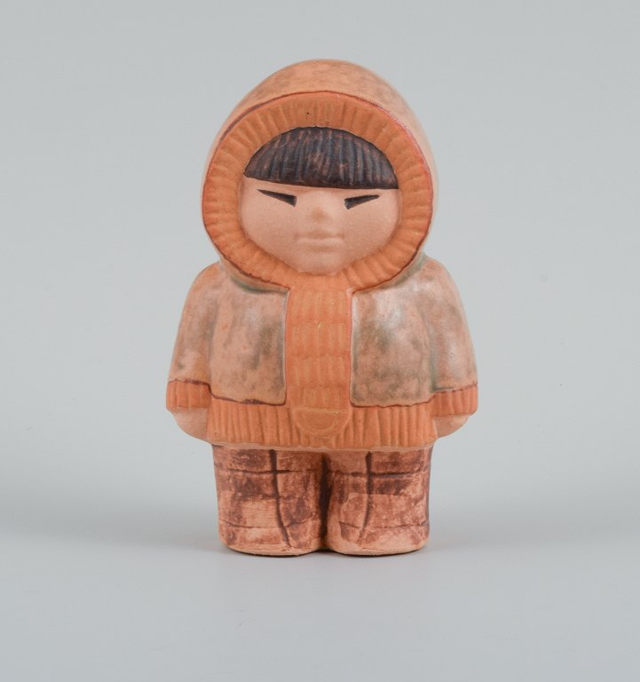 Lisa Larson for Gustavsberg. Stoneware figure from "All the world