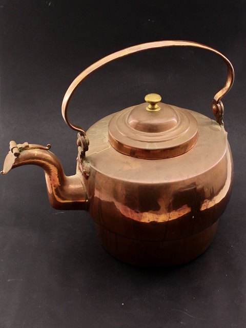 Large copper kettle