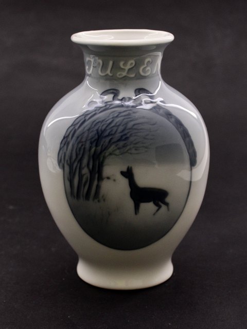 Royal Copenhagen Christmas vase 1922