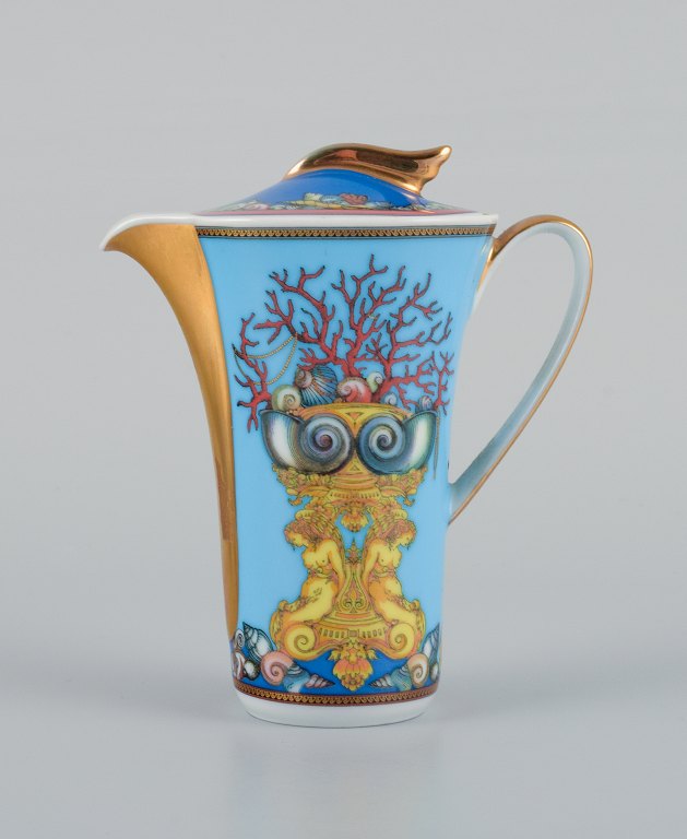 Gianni Versace for Rosenthal, porcelain miniature jug.
"Tresors de la Mer".