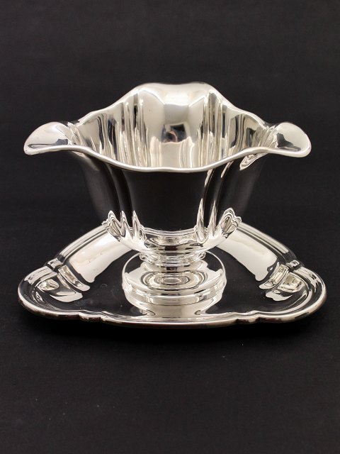 Silver sauce bowl