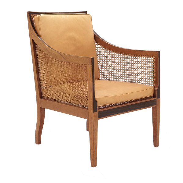 Kaare Klint bergere "The English Chair" model 4488. Manufactuered by Rud. 
Rasmussen, Copenhagen, in the 1940s. Very nice condition