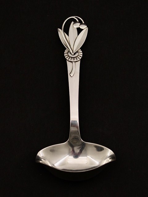 Art deco sauce spoon