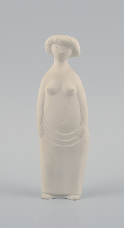 Stig Lindberg for Gustavsberg, Parian 1 - Little Eve, figure in biscuit 
porcelain.