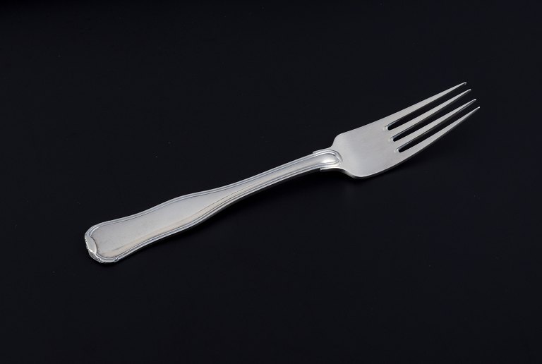 Georg Jensen Old Danish dinner fork in sterling silver.