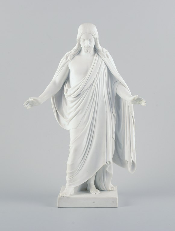 Royal Copenhagen, Thorvaldsen sculpture of Christ in biscuit.