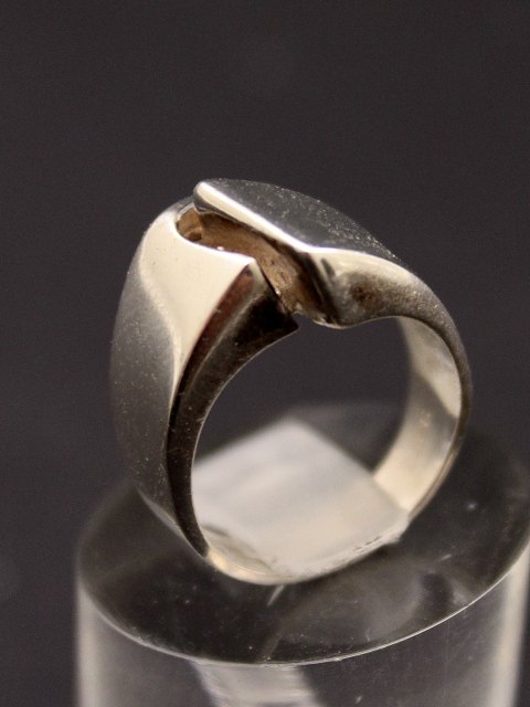 Hans Hansen sterling silver modern ring