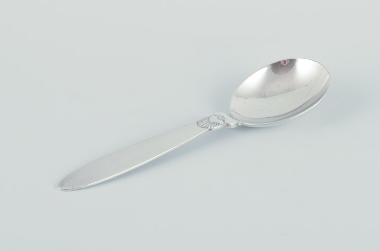 Georg Jensen Cactus. Jam spoon in sterling silver.