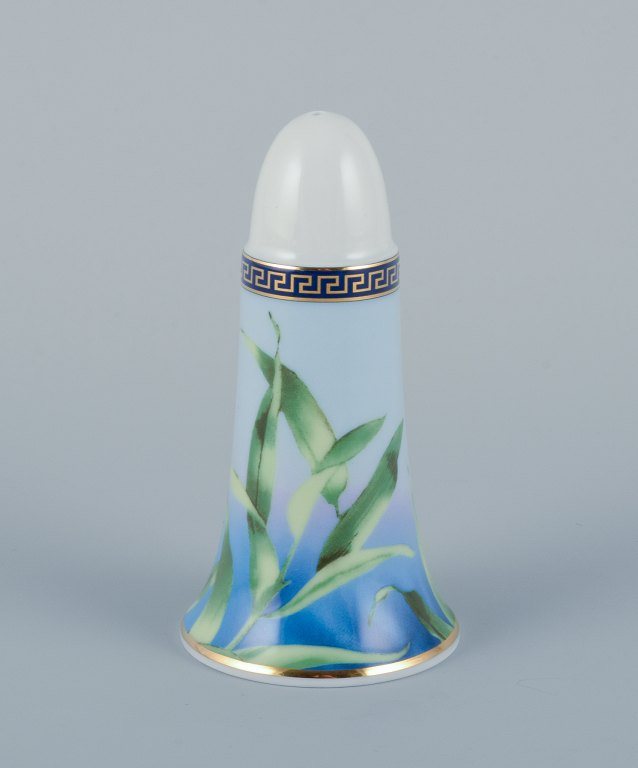 Versace for Rosenthal, "Jungle" porcelain salt shaker.