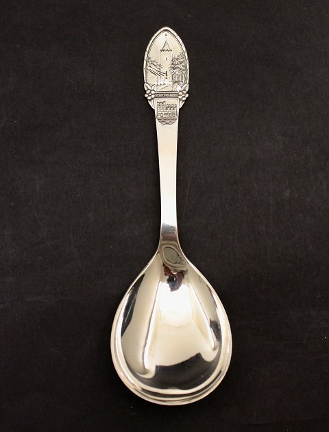 Silver spoon with gåsetårnet
