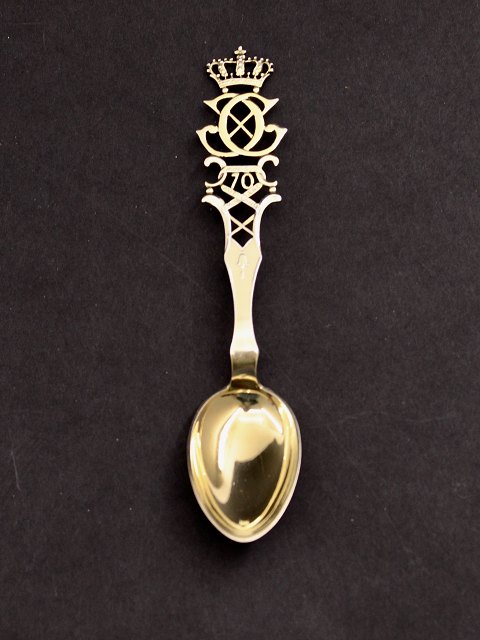 A Michelsen commemorative spoon King Christian X